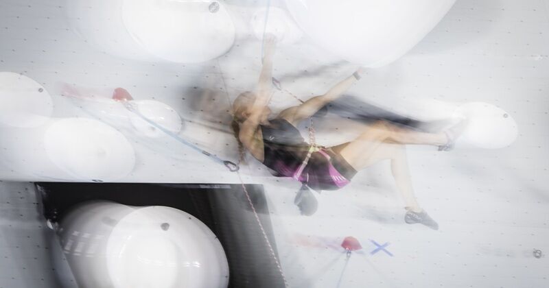 Lynn van der Meer op de World Cup in Madrid